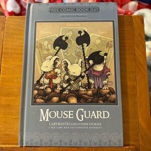 Mouse Guard Hardcover Labyrinth and Other Stories Free Comic Book Day Children’s